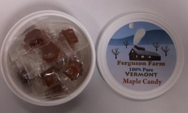 Hard Maple Candy Drops - Tub of 15 Pieces