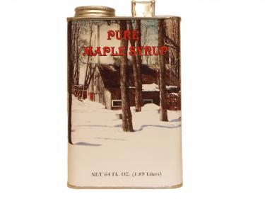 Half Gallon Tin - 100% Pure Vermont Maple Syrup