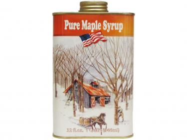 Classic Tin Quart - 100% Pure Vermont Maple Syrup