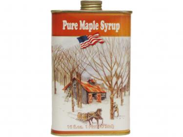 Classic Tin Pint - 100% Pure Vermont Maple Syrup