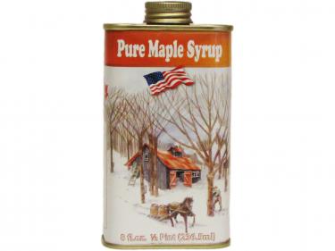 Classic Tin Half Pint - 100% Pure Vermont Maple Syrup