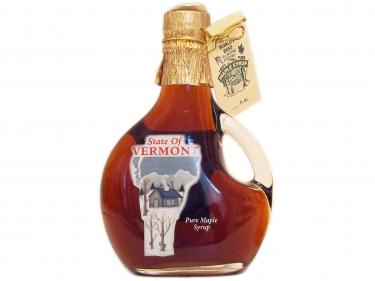 State of Vermont Glass Bottle 250ml - 100% Pure Vermont Maple Syrup